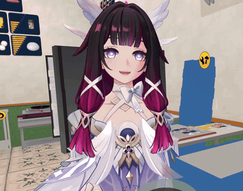 Columbina Damselette GIF