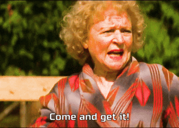 Come And Get It Betty White GIF