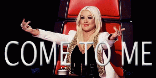 Come To Me Christina Aguilera GIF