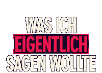 Comedy Central Was Ich Eigentlich Sagen Wollte Sticker