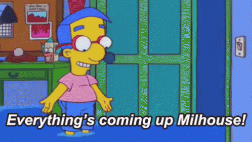 Coming Up Milhouse GIF