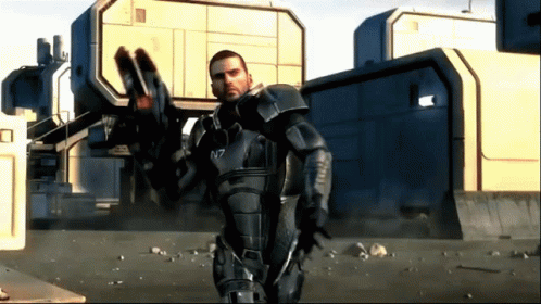 Commander Shepard Mass Effect2 GIF