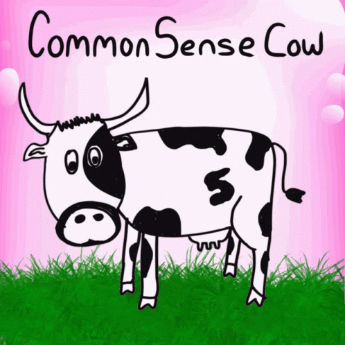 Common Sense Cow Veefriends GIF. This 498 x 498 animated GIF is part of our cow milk collection. Related themes include duh, kindness. Created by…