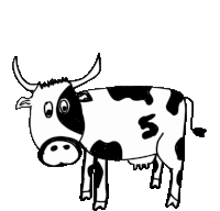 Common Sense Cow Veefriends Sticker