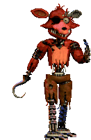 Como Camina Foxy Sticker