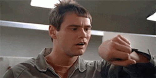 Como Esto GIF. This 498 x 249 animated GIF is part of our looking at watch collection. Related themes include jim carrey, shocked. Created by biosila84…