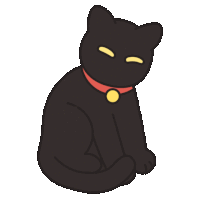 Companion Animal Cat Face Sticker