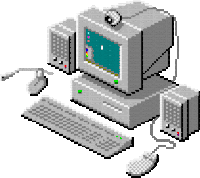 Computer Pixel Sticker