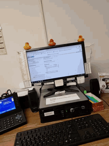 Computer Work GIF
