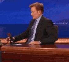Conan O Brien Shocked GIF