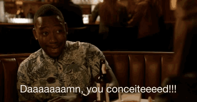 Conceited Damn GIF