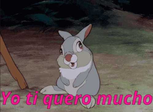 Conejo Tambor Avergonzado GIF. This 498 x 364 animated GIF is part of our tambor bambi collection. Related themes include disney. View the original…