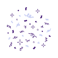 Confetti Glitter Sticker