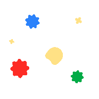 Confetti Glitter Sticker