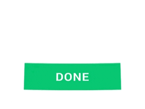 Confetti Green Sign GIF
