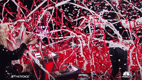 Confetti John Legend GIF. This 498 x 280 animated GIF is part of our serpentinas y confeti collection. Related themes include celebration, confetti. Created…