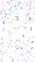 Confetti Sticker Sticker