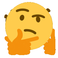 Confused Confused Spinning Sticker