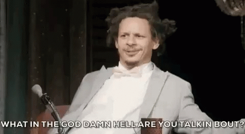 Confused Eric Andre GIF