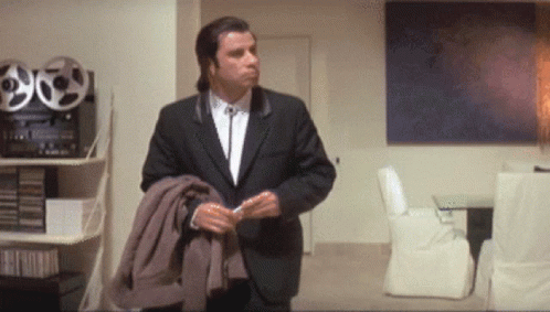 Confused John Travolta GIF