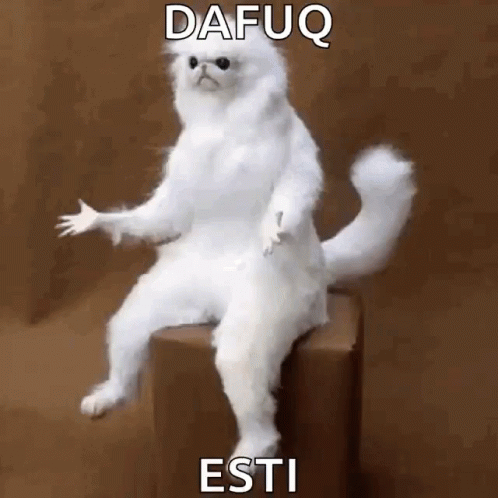 Confused Whitepersanguardian GIF