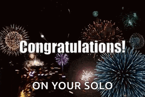Congrats Fireworks GIF
