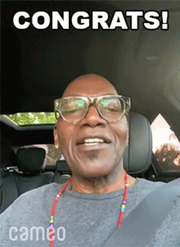 Congrats Randall Darius Jackson GIF. This 364 x 498 animated GIF is part of our thats a no for me dawg collection. Related themes include congrats…