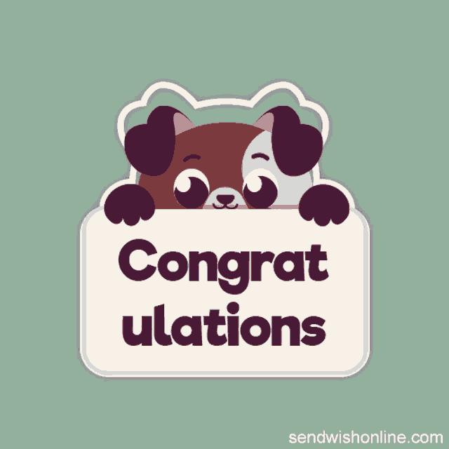 Congratulations Congrats Gif GIF