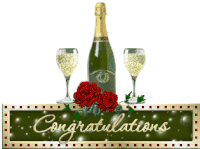 Congratulations Sticker
