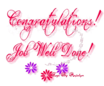Congratulations Good Job GIF