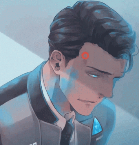 Connor Thinking GIF