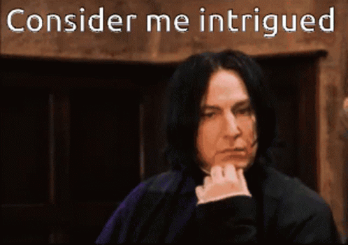 Consider Me Intrigued GIF