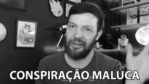 Conspiracao Maluca Crazy Conspiracy Theory GIF. This 498 x 280 animated GIF is part of our no digo que sea una conspiracion pero es una conspiracion…