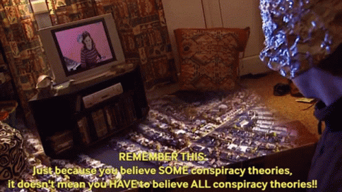 Conspiracy Theory Conspiracy GIF. This 498 x 280 animated GIF is part of our no digo que sea una conspiracion pero es una conspiracion collection. Related…