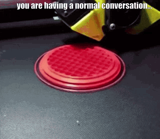 Conversation3d Printer Fall Crumble Conversation GIF