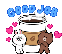 Cony Brown Sticker