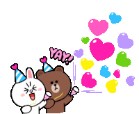 Cony Brown Sticker