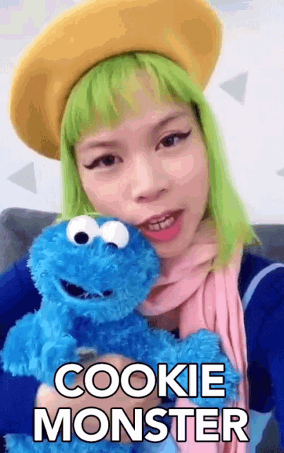 Cookie Monster Nom Nom GIF
