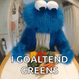 Cookie Monster Vegetables GIF