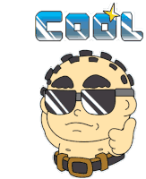 Cool Botak Sticker