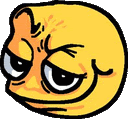 Coolnesskingdom Smirk Sticker