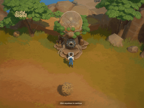 Coral Island Stairway Games GIF
