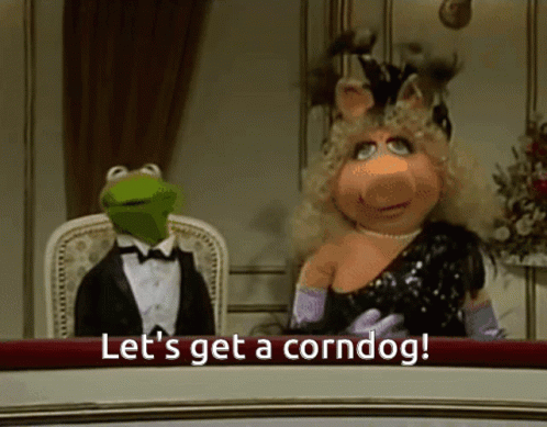 Corndog Miss Piggy GIF