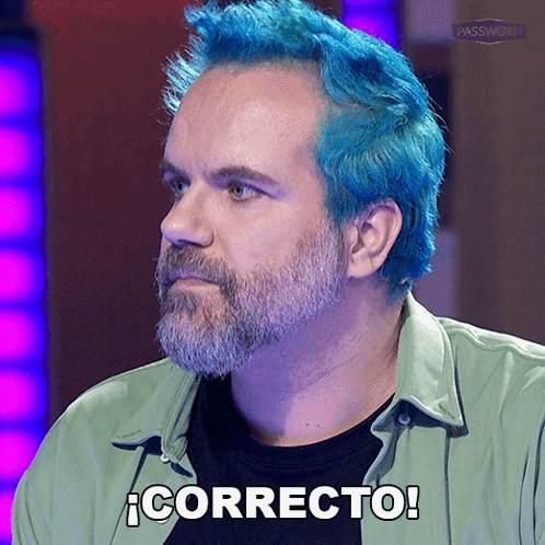 Correcto Carlos Cervigón GIF