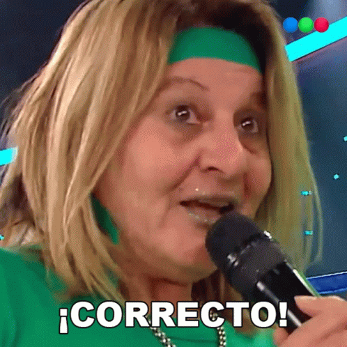 Correcto Equipo Verde GIF