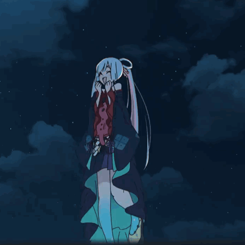 Cosmic Princess Kaguya Yachiyo GIF