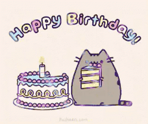 Cosmic Pusheen GIF