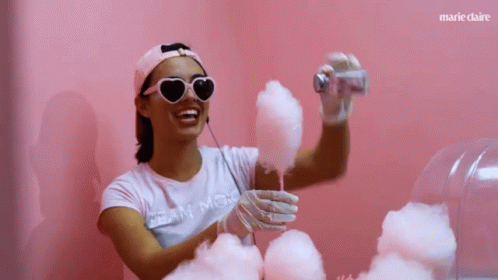 Cotton Candy Pink GIF