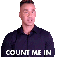 Count Me In The Situation Sticker