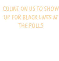 Count On Us Show Up Sticker